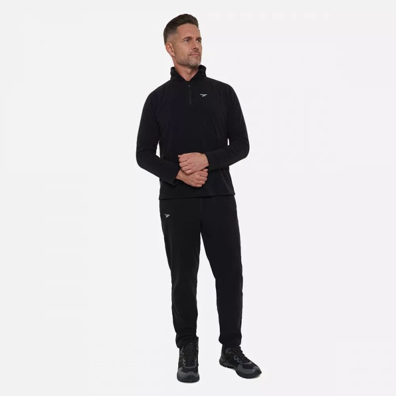 Костюм мужской Finntrail Glow 1398 Graphite, ткань Флис, черный, размер 50-52 (L), 175-185 см