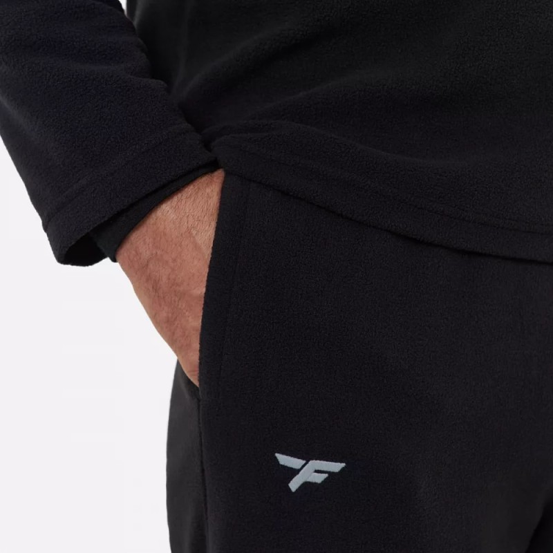 Костюм мужской Finntrail Glow 1398 Graphite, ткань Флис, черный, размер 48-50 (M), 170-180 см