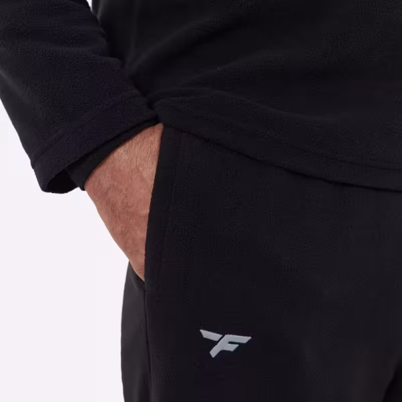 Костюм мужской Finntrail Glow 1398 Graphite, ткань Флис, черный, размер 54-56 (XL), 180-190 см