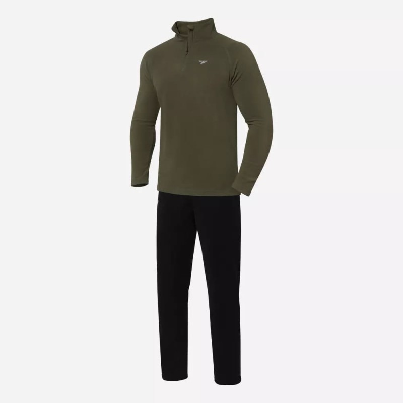 Костюм мужской Finntrail Glow 1398 Khaki, ткань Флис, хаки, размер 58-60 (XXL), 185-195 см