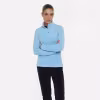Костюм женский Finntrail Glow W 1399 LightBlue, ткань Флис, голубой, размер 46-48 (M), 165-175 см