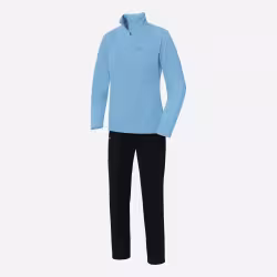 Костюм женский Finntrail Glow W 1399 LightBlue, ткань Флис, голубой, размер 50-52 (XL), 170-180 см