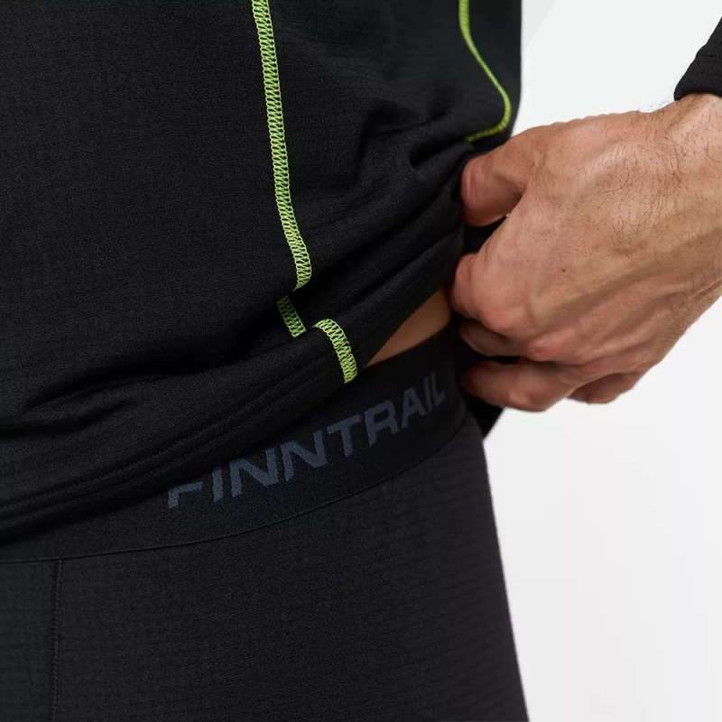 Комплект термобелья мужской Finntrail Subzero 6210 Black, черный, размер L