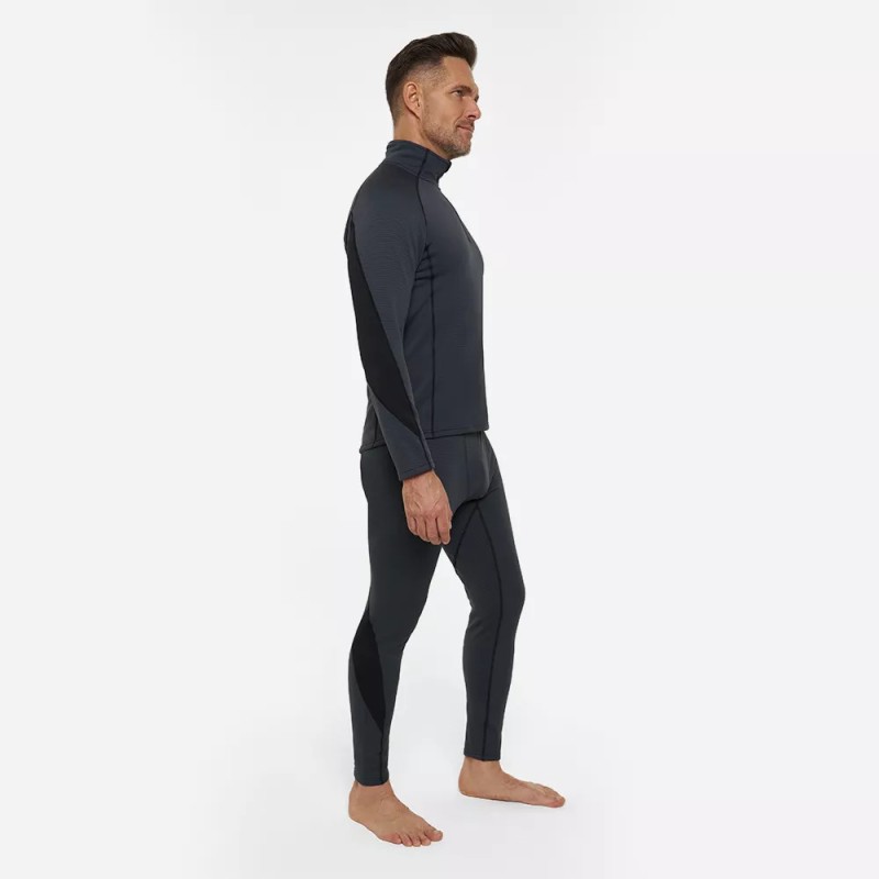 Комплект термобелья мужской Finntrail Subzero 6210 DarkGrey, темно-серый, размер S