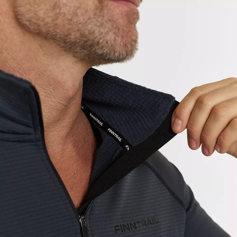 Комплект термобелья мужской Finntrail Subzero 6210 DarkGrey, темно-серый, размер XL