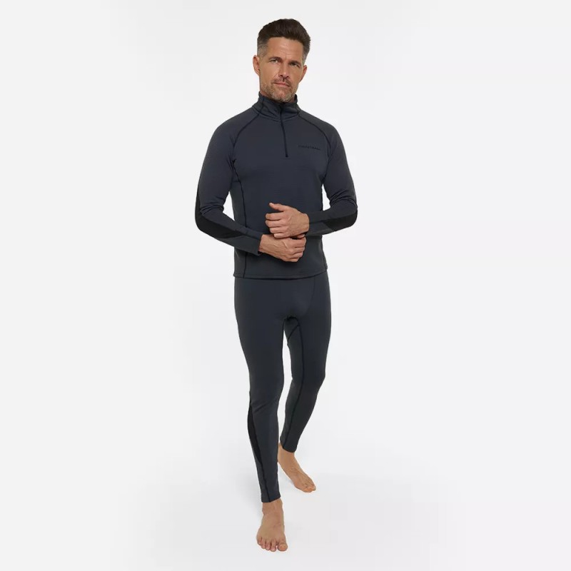 Комплект термобелья мужской Finntrail Subzero 6210 DarkGrey, темно-серый, размер XXL