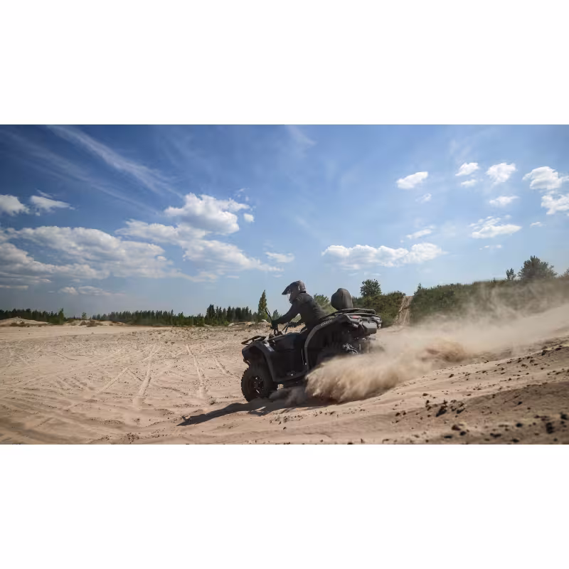Квадроцикл CFMOTO CFORCE 400L EFI EPS, черный