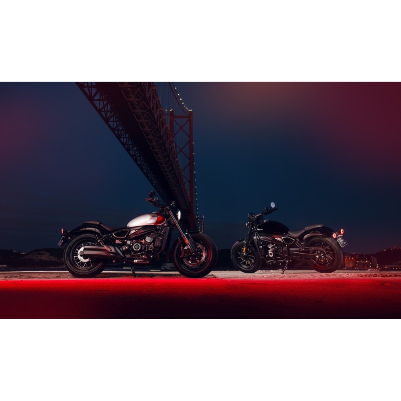 Мотоцикл крузер CFMOTO 450CL-C, серый