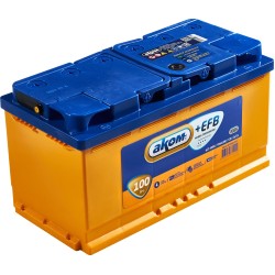 Аккумулятор тяговый Аком + EFB L+ 100Ah, 12V