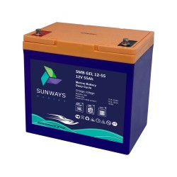 Аккумулятор Sunways Marine SMB Gel 12-55