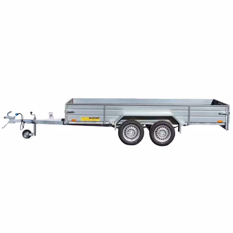 Прицеп бортовой двухосный Вектор ЛАВ 81013, высокий борт