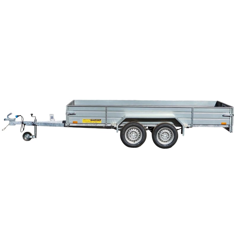 Прицеп бортовой двухосный Вектор ЛАВ 81013, высокий борт