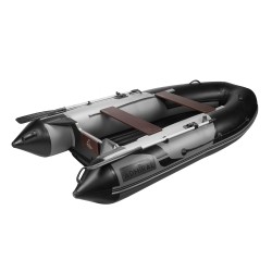 Лодка надувная ПВХ Адмирал 325 Sport НДНД, серый/черный