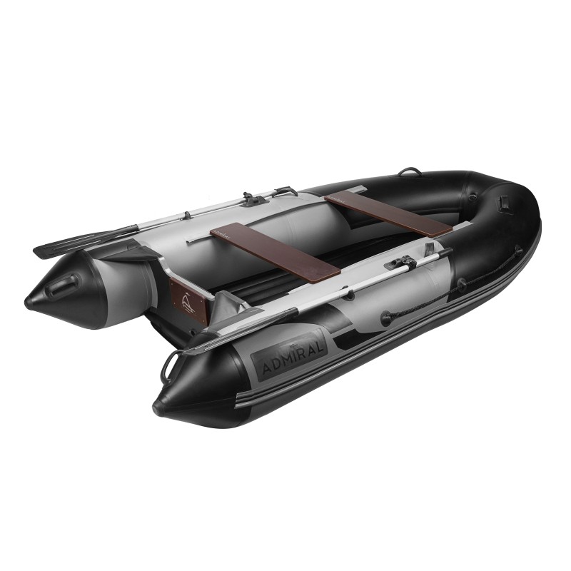Лодка надувная ПВХ Адмирал 325 Sport НДНД, синий/черный