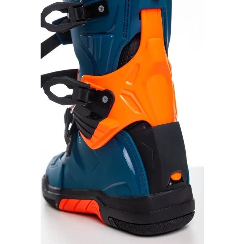 Мотоботы Scoyco MBM004.2 TWL Edition, синий/оранжевый, размер 43