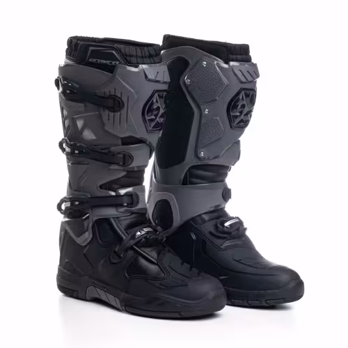 Мотоботы Scoyco MBM004.2 TWL Edition, черный/серый, размер 42