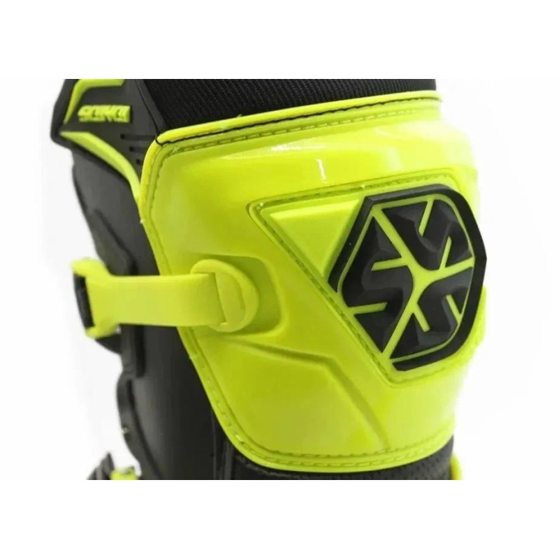 Мотоботы Scoyco MBM006.2 TWL Edition, зеленый, размер 40