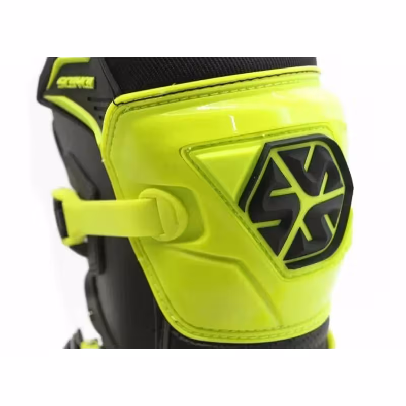 Мотоботы Scoyco MBM006.2 TWL Edition, зеленый, размер 42