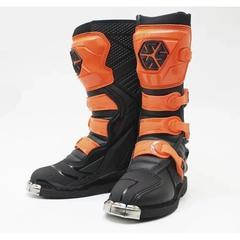 Мотоботы Scoyco MBM006.2 TWL Edition, оранжевый, размер 39