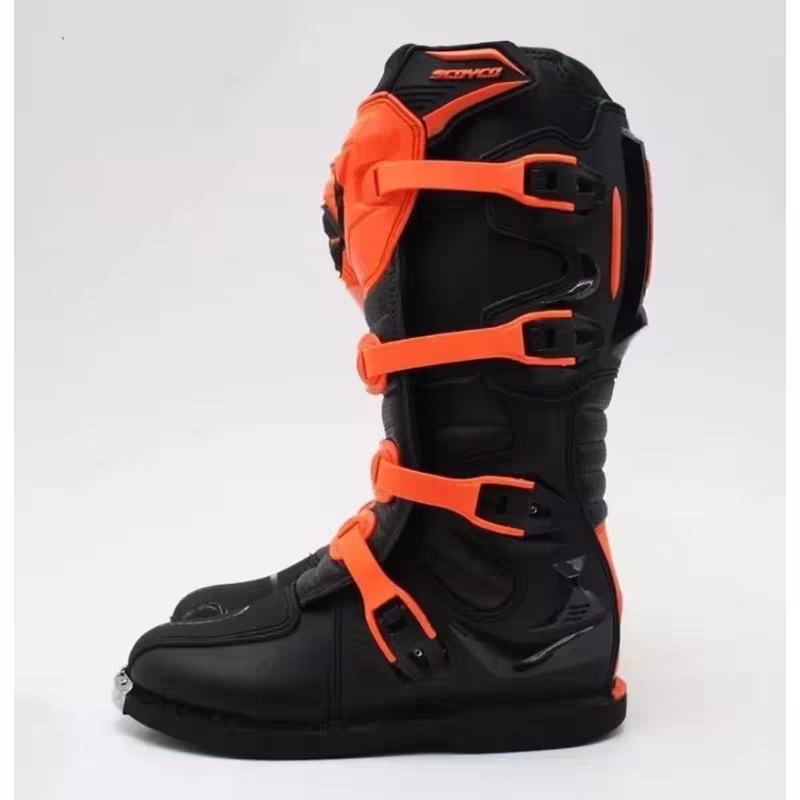 Мотоботы Scoyco MBM006.2 TWL Edition, оранжевый, размер 39
