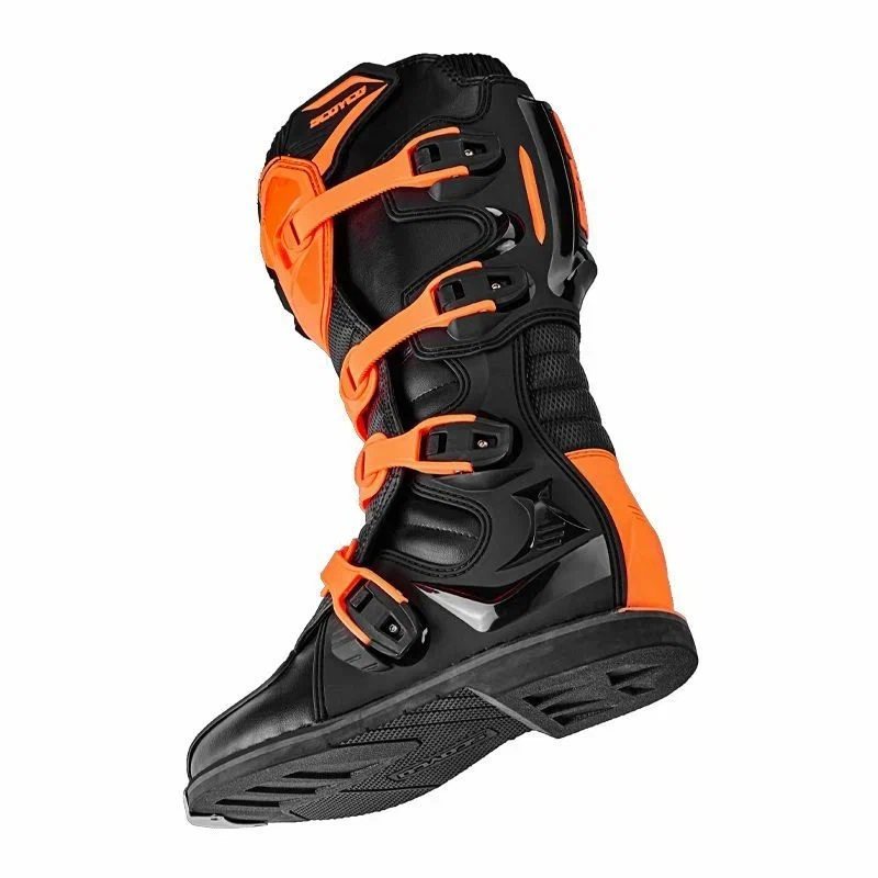 Мотоботы Scoyco MBM006.2 TWL Edition, оранжевый, размер 41