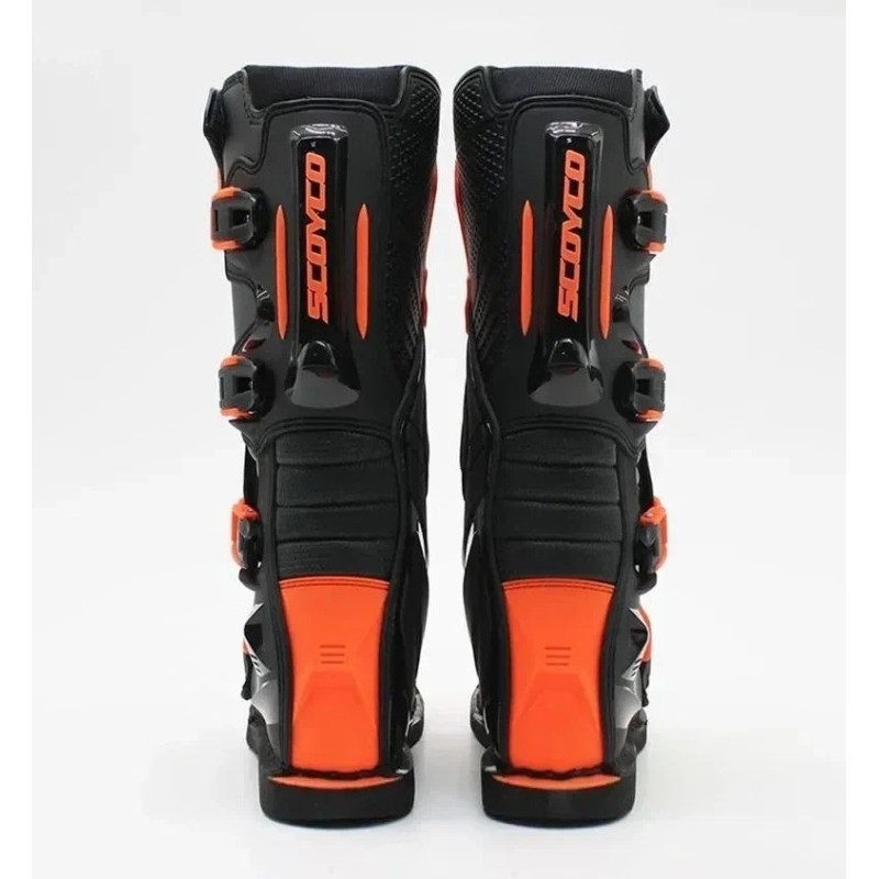 Мотоботы Scoyco MBM006.2 TWL Edition, оранжевый, размер 44