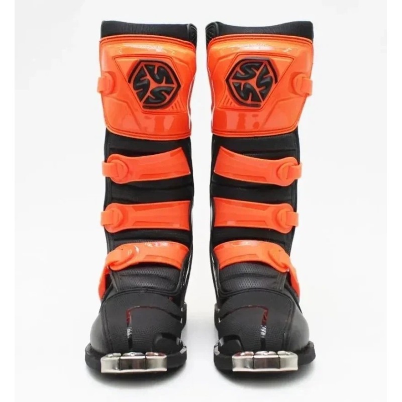 Мотоботы Scoyco MBM006.2 TWL Edition, оранжевый, размер 45