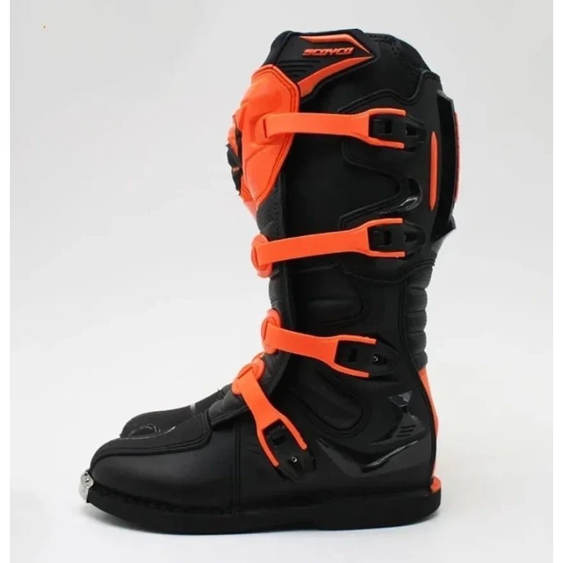 Мотоботы Scoyco MBM006.2 TWL Edition, оранжевый, размер 46