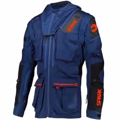 Куртка мужская Sparx GX10, мембрана, синий/оранжевый, размер 3XL