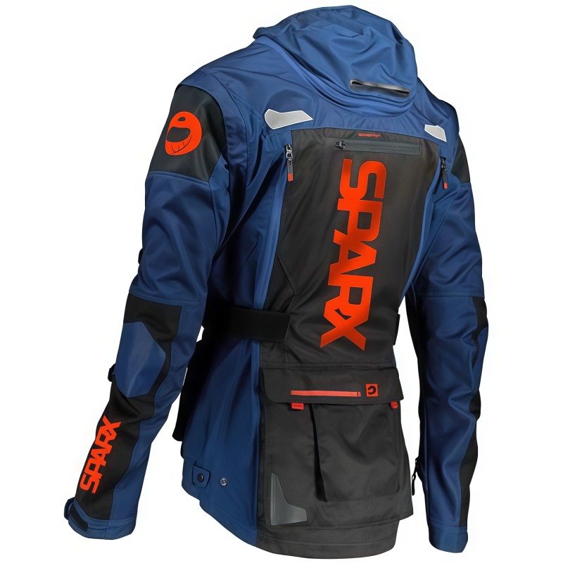Куртка мужская Sparx GX10, мембрана, синий/оранжевый, размер 3XL