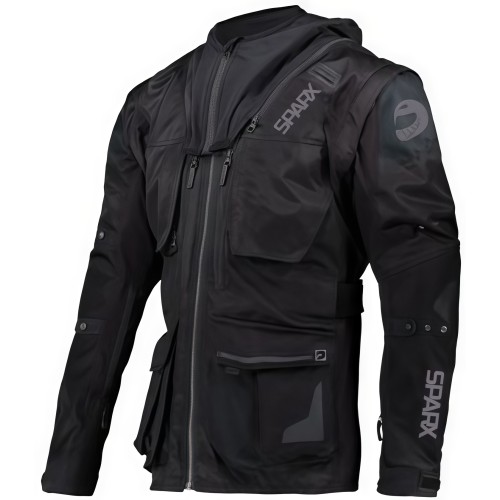 Куртка мужская Sparx GX10, мембрана, черный, размер S