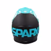 Мотошлем детский Sparx Recrut HL169 ver.2, черный/синий, размер YL