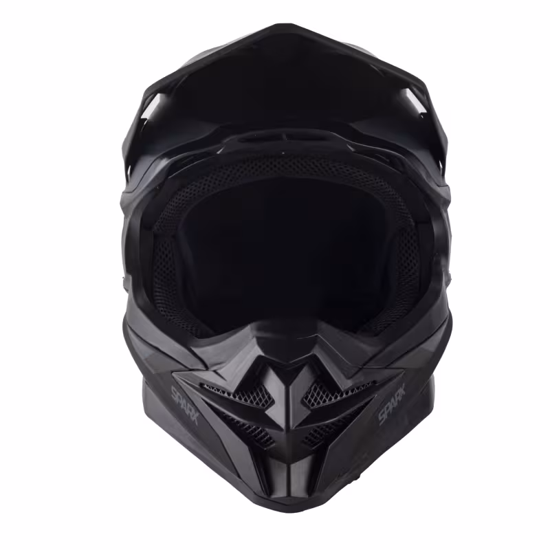 Мотошлем Sparx Fenix Gravity JK6803, черный/серый матовый, размер 3XL