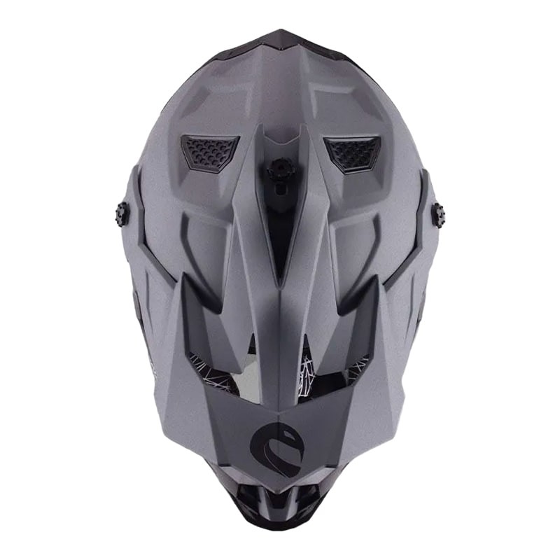 Мотошлем Sparx Raptor JH-601, серый/черный, размер XL