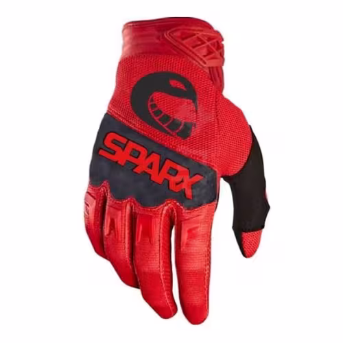 Мотоперчатки текстильные Sparx FX02 K, красный, размер XS