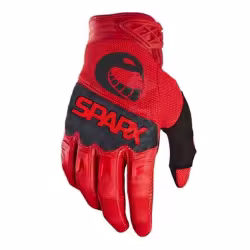 Мотоперчатки текстильные Sparx FX02 K, красный, размер XXS