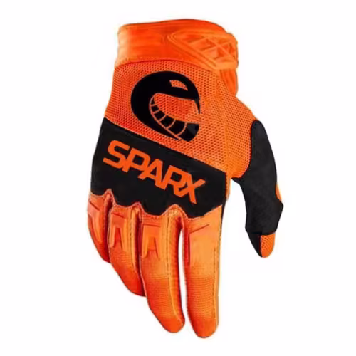 Мотоперчатки текстильные Sparx FX02 K, оранжевый, размер XS