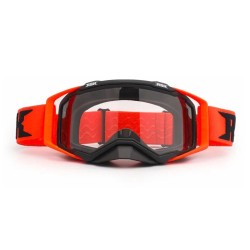 Мотоочки с аутригерами RSX Blast, оранжевый/черный/черный, прозрачная линза