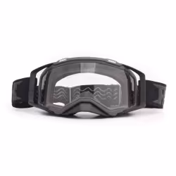 Мотоочки с аутригерами RSX Blast, серый/черный/черный, прозрачная линза