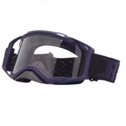 Мотоочки с аутригерами RSX Blast, синий/черный/черный, прозрачная линза