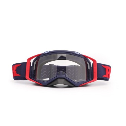 Мотоочки с аутригерами RSX Blast, синий/красный/синий, прозрачная линза