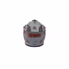 Мотошлем детский Sparx Jet Graffity WS-905, серый/оранжевый матовый люминесцентный, размер YXL