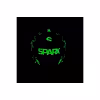 Мотошлем детский Sparx Jet Graffity WS-905, серый/оранжевый матовый люминесцентный, размер YXL