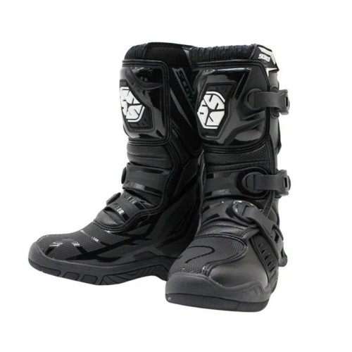 Мотоботы детские Scoyco MBM008 kid, черный, размер 36