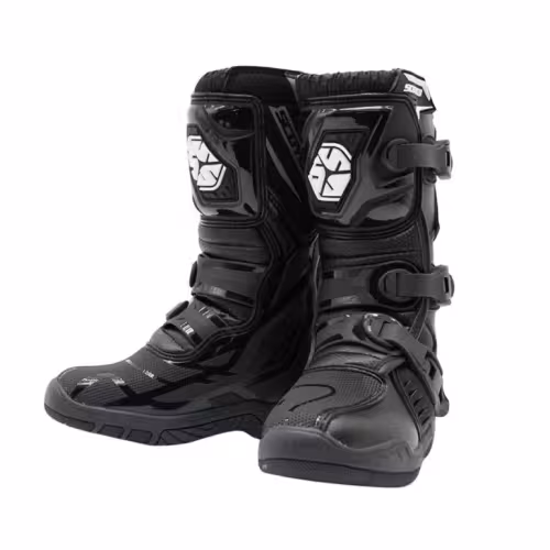 Мотоботы детские Scoyco MBM008 kid, черный, размер 37