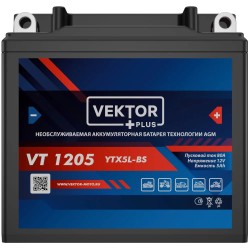 Аккумулятор Vector YTX5L-BS, 5Ah, 12V