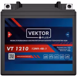 Аккумулятор Vector VT1210, 10Ah, 12V