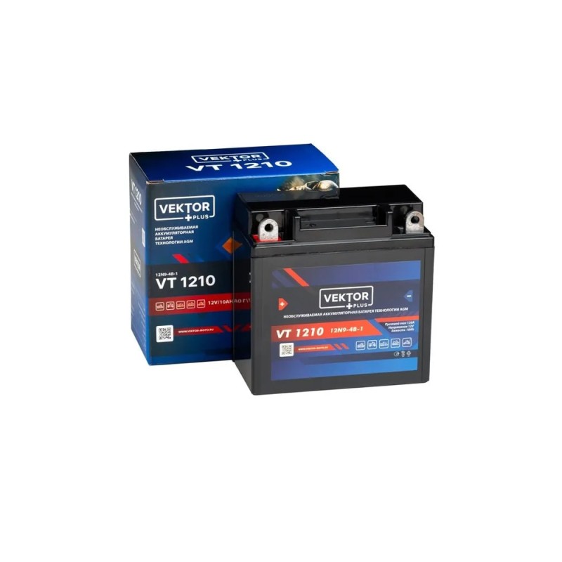 Аккумулятор Vector VT1210, 10Ah, 12V