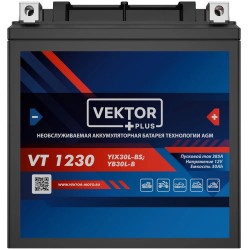 Аккумулятор Vector YIX30L-BS, 30Ah, 12V