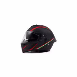 Мотошлем Starezzi Street Hack X-Line Carbonio Rosso, черный/красный, размер XL